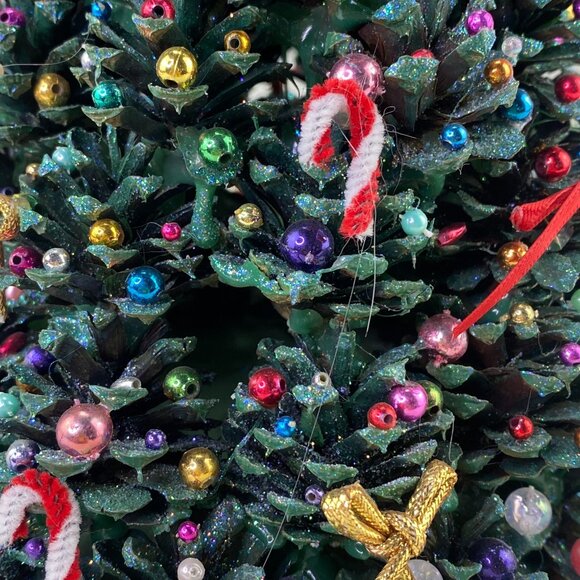 Vintage Handmade Pinecone Tabletop Christmas Tree - Picture 8 of 10